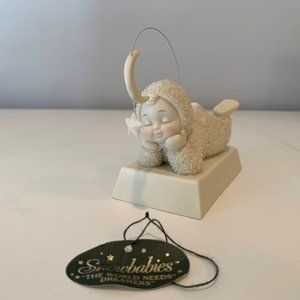 "The World Needs Dreamers" Vintage Snowbaby